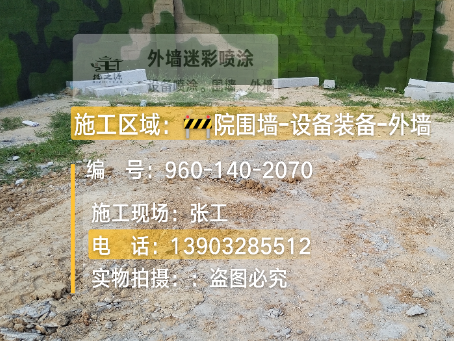 泰安迷彩漆喷涂方法（通用 + 数码专项
